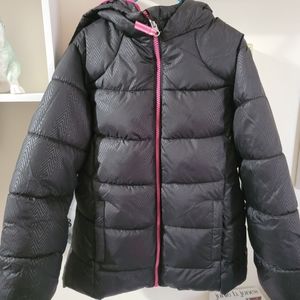 Girls puff jacket size 6-6x